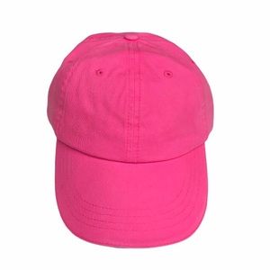 Anvil Unisex Velcro Back Cap, Bright Pink Cap - OS